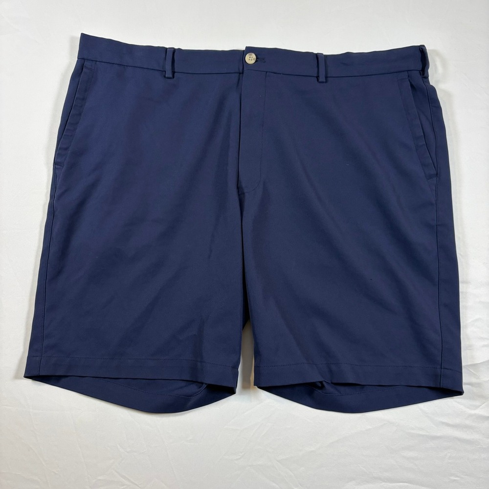 Peter Millar Crown Sport Navy Blue Performance Golf Shorts Mens 40 2AS3605